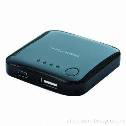 5V 2,000mAh Emergency Mobile Phone Chargers, CE/RoHS/FCC/SAA/UL Certificates